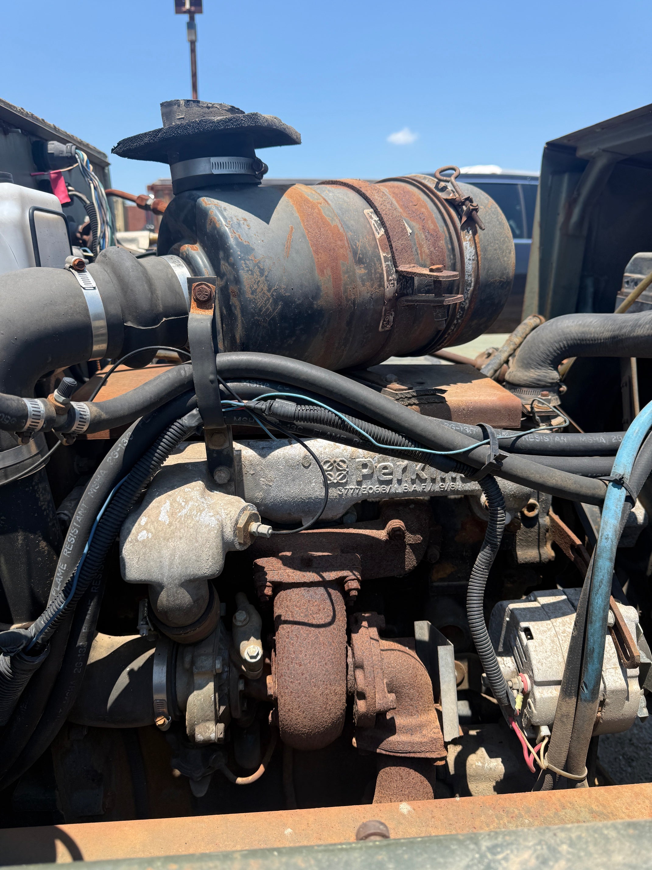 PSI MB-4 Aircraft Tug – Perkins Diesel – Runs Great