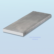 Aluminum Flat Bar - 0.125" (1/8") x 1.5"