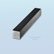 Steel Square Solid 1"